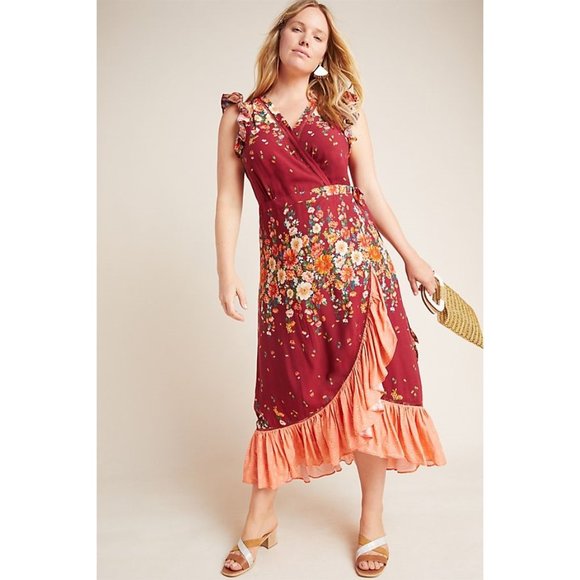 Anthropologie Dresses & Skirts - Farm Rio Wrap Dress from Anthropologie NWT